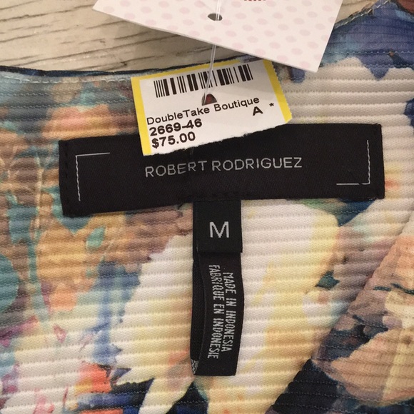 BOGO♥️ROBERT RODRIGUEZ Watercolor Top - Picture 8 of 11